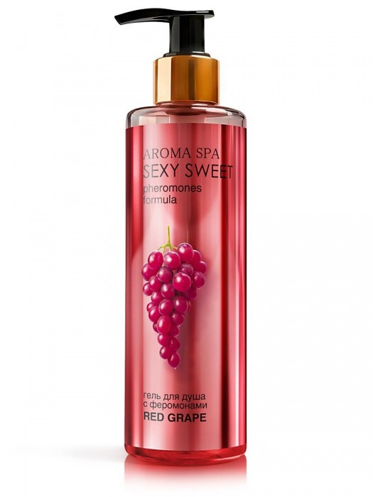 Гель для душа с феромонами и ароматом винограда Red Grape - 200 мл. -  - Магазин феромонов в Домодедово