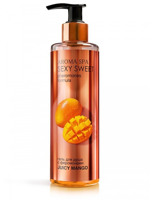 Гель для душа с феромонами и ароматом манго Juicy Mango - 200 мл. -  - Магазин феромонов в Домодедово
