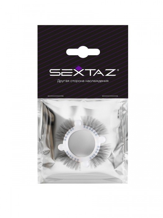 Эластичное кольцо с «ресничками» и 4 шариками - Sextaz - в Домодедово купить с доставкой