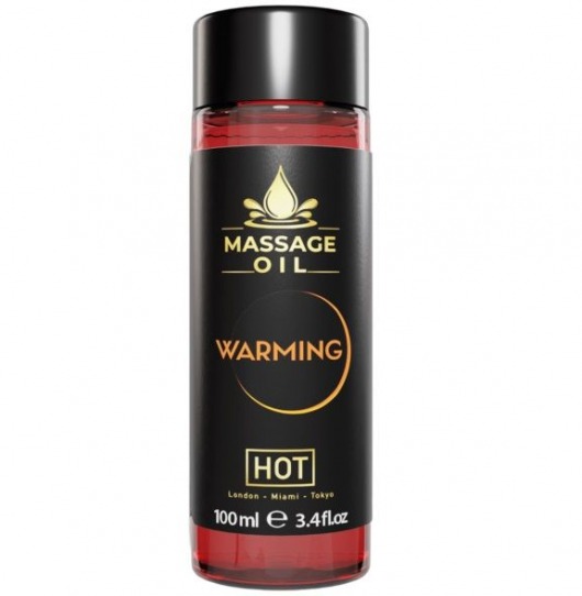 Массажное масло с согревающим эффектом Massage Oil Warming - 100 мл. - HOT - купить с доставкой в Домодедово