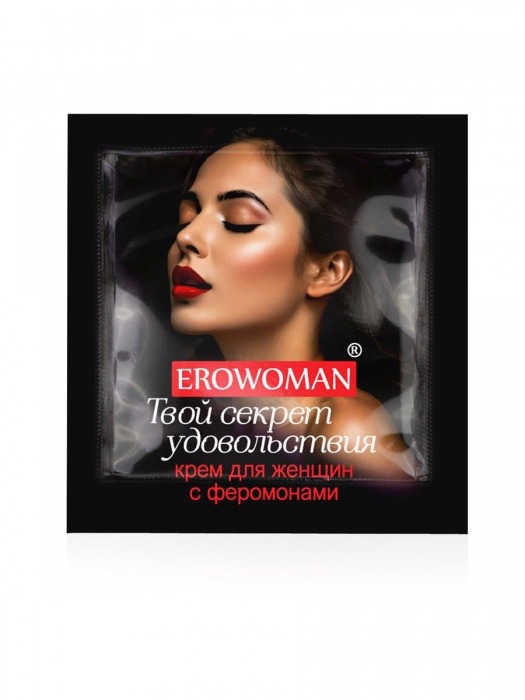 Женский возбуждающий крем с феромонами EroWoman - 1,5 гр. - Биоритм - купить с доставкой в Домодедово