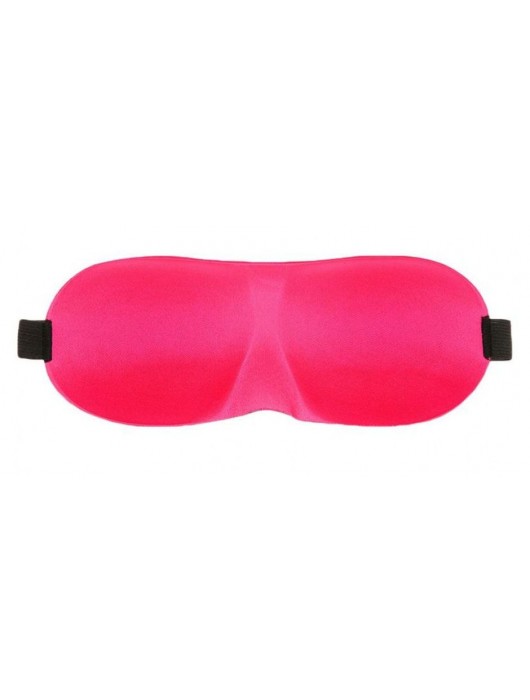 Розовая глухая маска на резинке - Sitabella - купить с доставкой в Домодедово