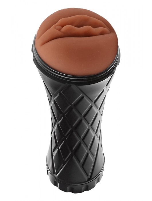 Коричневый мастурбатор-вагина Marly - Dream Toys - в Домодедово купить с доставкой