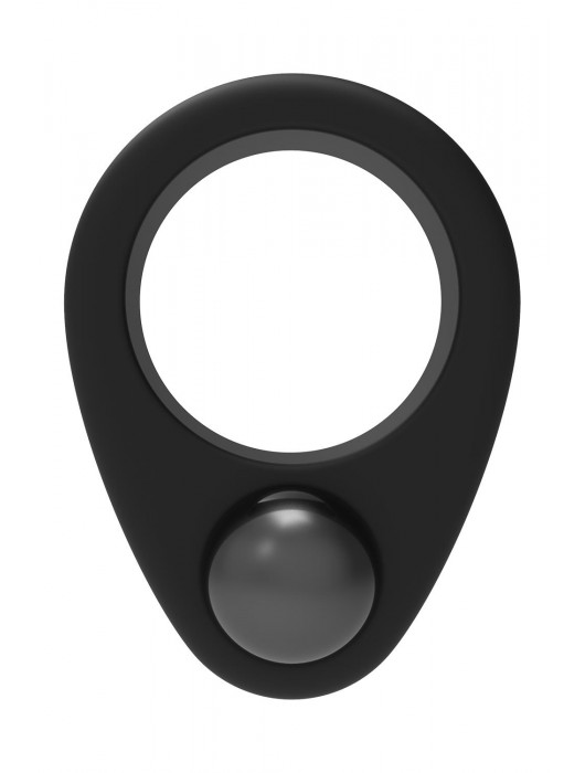 Черное эрекционное кольцо Cockring Single Weight - Dream Toys - в Домодедово купить с доставкой