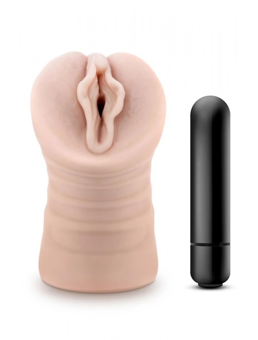 Телесный мастурбатор-вагина Destini - Blush Novelties - в Домодедово купить с доставкой