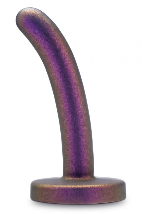 Фиолетовая насадка с гладкой поверхностью Surrender 4.75 Inch Beginner Pegging Dildo - 12 см. - Blush Novelties - купить с доставкой в Домодедово