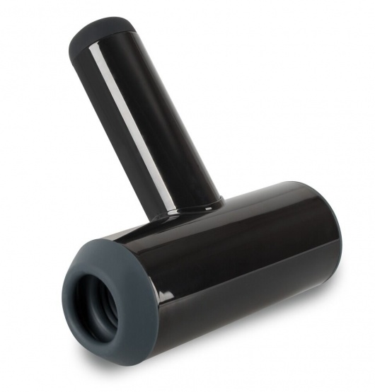Черный мастурбатор с удобной ручкой Masturbator with 2 Functions - Orion - в Домодедово купить с доставкой