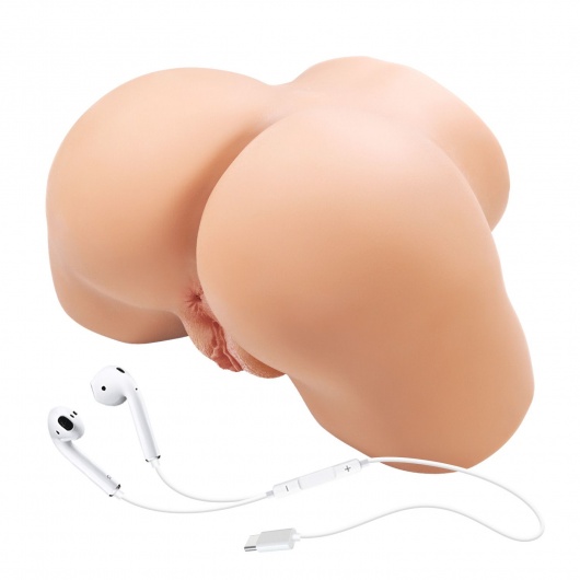 Телесный мастурбатор Olivia с 2 любовными отверстиями - Baile - в Домодедово купить с доставкой