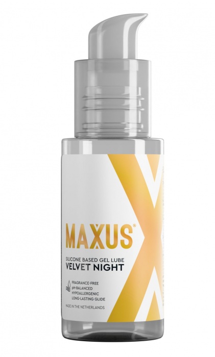 Лубрикант на силиконовой основе MAXUS Velvet Night - 50 мл. - Maxus - купить с доставкой в Домодедово
