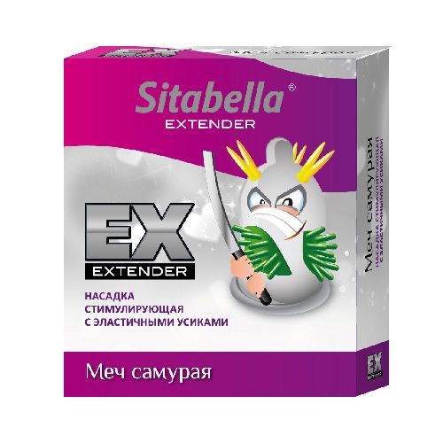 Стимулирующая насадка Sitabella Extender  Меч самурая - Sitabella - купить с доставкой в Домодедово