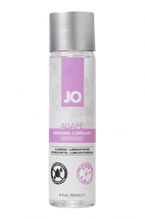 Женский лубрикант на водной основе JO AGAPE LUBRICANT ORIGINAL - 120 мл. - System JO - купить с доставкой в Домодедово