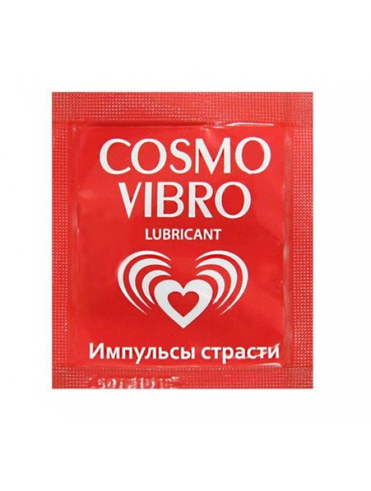 Пробник женского стимулирующего лубриканта на силиконовой основе Cosmo Vibro - 3 гр. - Биоритм - купить с доставкой в Домодедово