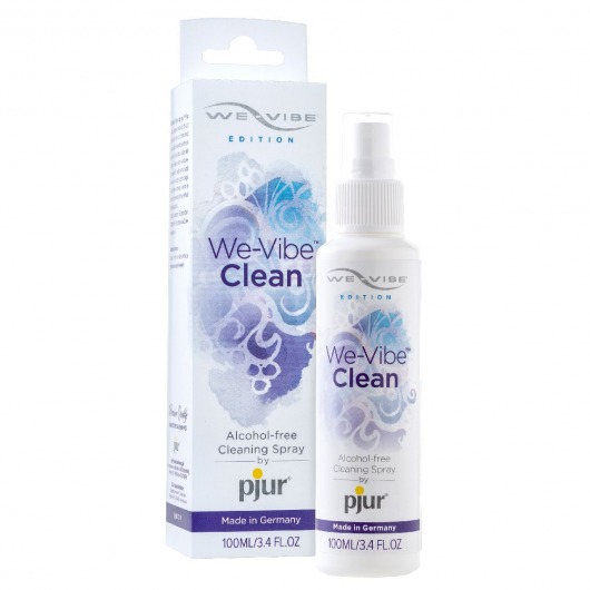 Очиститель для игрушек без спирта We-Vibe Clean - 100 мл. - Pjur - купить с доставкой в Домодедово