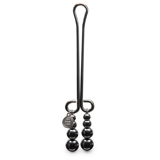 Зажим для клитора с бусинами Just Sensation Beaded Clitoral Clamp - Fifty Shades of Grey - купить с доставкой в Домодедово