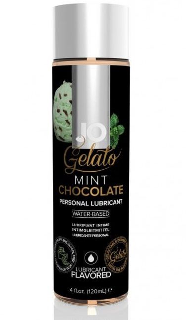 Лубрикант с ароматом мятного шоколада JO GELATO MINT CHOCOLATE - 120 мл. - System JO - купить с доставкой в Домодедово