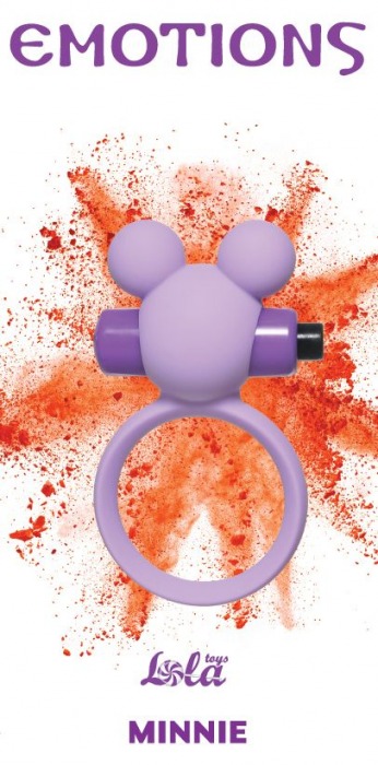 Сиреневое эрекционное виброколечко Emotions Minnie - Lola Games - в Домодедово купить с доставкой