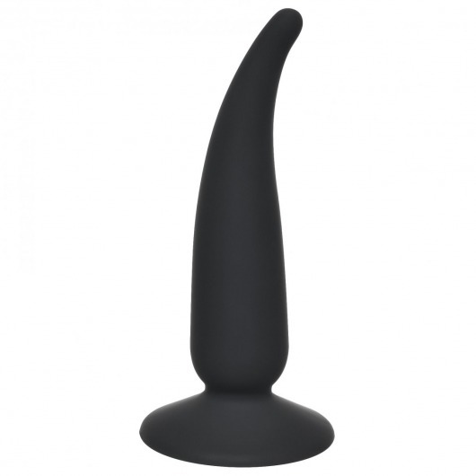 Чёрная анальная пробка P-spot Teazer Black - 12,2 см. - Lola Games - в Домодедово купить с доставкой