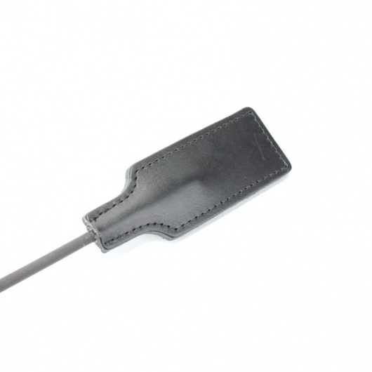 Чёрный профессиональный стек - 73 см. - БДСМ Арсенал - купить с доставкой в Домодедово