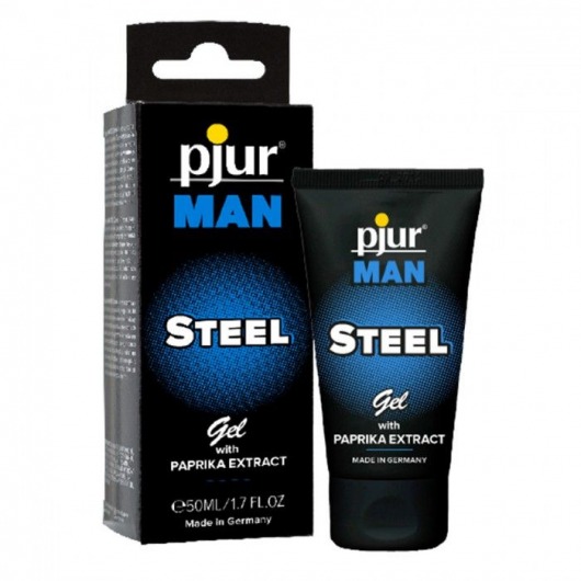 Эрекционный гель для пениса pjur MAN Steel Gel - 50 мл. - Pjur - купить с доставкой в Домодедово