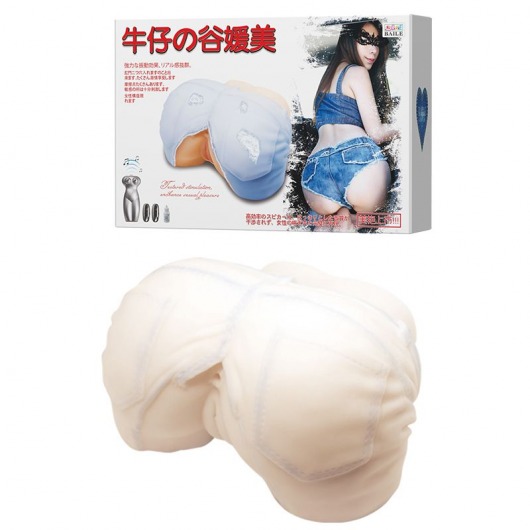 Мастурбатор-попка с двойной вибрацией и двумя входами - Baile - в Домодедово купить с доставкой