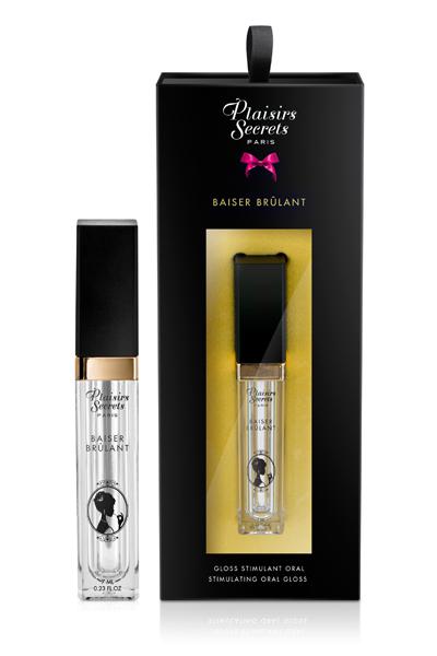 Стимулирующий блеск для губ Baiser Brulant Gloss Plaisirs Secrets - 7 мл. - Plaisir Secret - купить с доставкой в Домодедово