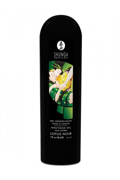 Интимный гель для пар, усиливающий наслаждение, Lotus Noir - 60 мл. - Shunga - купить с доставкой в Домодедово