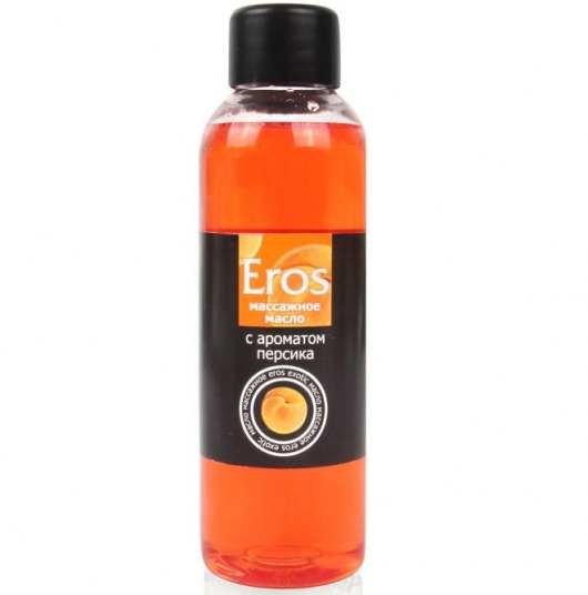 Массажное масло Eros exotic с ароматом персика - 75 мл. - Биоритм - купить с доставкой в Домодедово