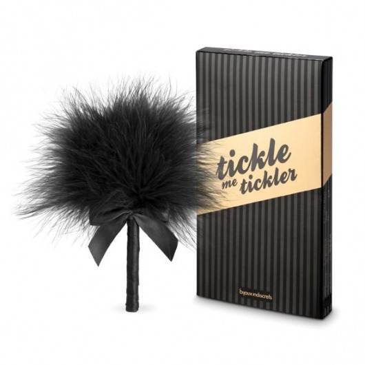 Пуховка для эротических игр Tickle Me Tickler - Bijoux Indiscrets - купить с доставкой в Домодедово