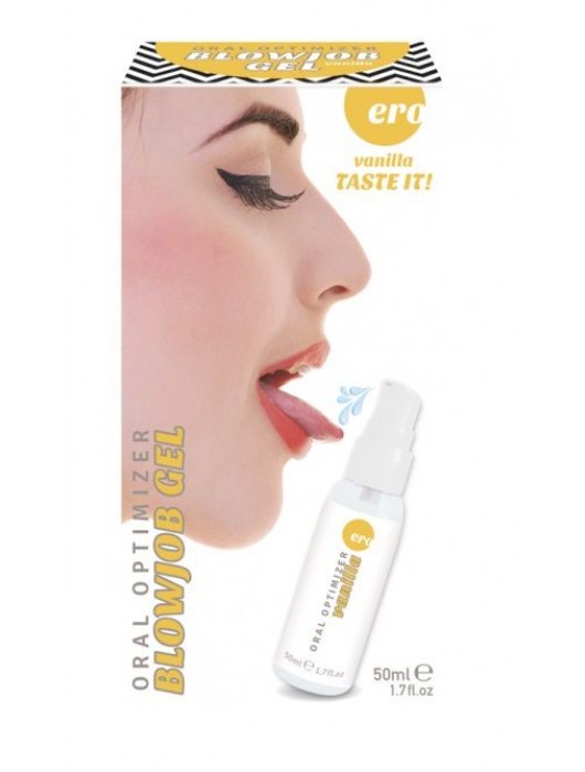 Увлажняющий гель для орального секса с ароматом ванили - 50 мл. - Ero - купить с доставкой в Домодедово