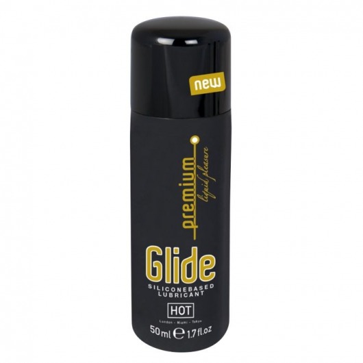 Интимный гель на силиконовой основе Premium Glide - 50 мл. - HOT - купить с доставкой в Домодедово