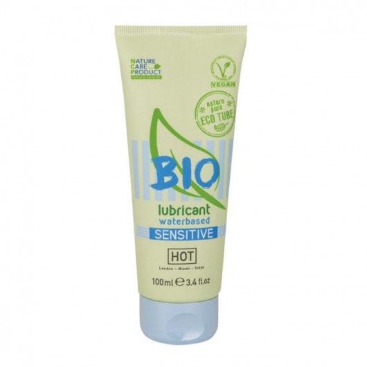 Органический лубрикант для чувствительной кожи Bio Sensitive - 100 мл. - HOT - купить с доставкой в Домодедово