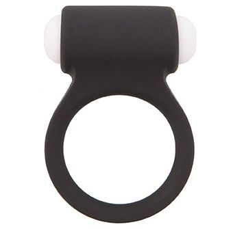 Чёрное эрекционное виброкольцо LIT-UP SILICONE STIMU RING 3 BLACK - Dream Toys - в Домодедово купить с доставкой