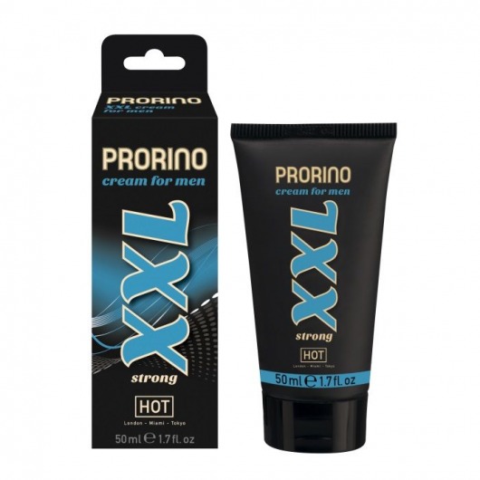 Интимный крем для мужчин Prorino XXL - 50 мл. - Ero - купить с доставкой в Домодедово