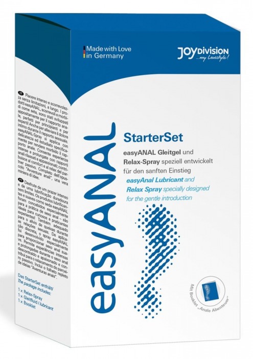 Набор лубрикантов для анального секса easyANAL Starter Set - Joy Division - купить с доставкой в Домодедово
