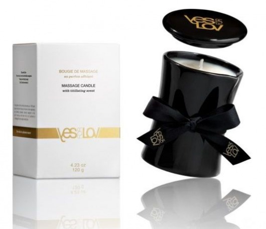 Массажная свеча Titillating Massage Candle - 120 мл. - YESforLOV - купить с доставкой в Домодедово
