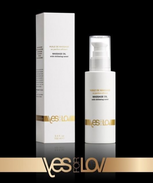 Массажное масло TITILLATING MASSAGE OIL - 100 мл. - YESforLOV - купить с доставкой в Домодедово