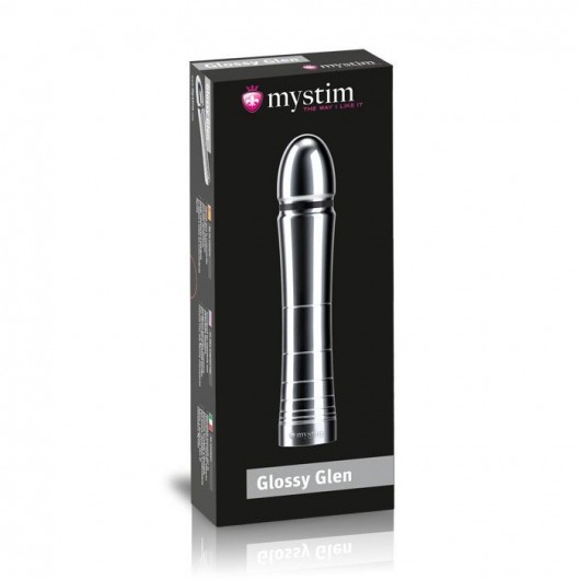 Фаллоимитатор для электростимуляции Glossy Glen Dildo - 14 см. - MyStim - купить с доставкой в Домодедово