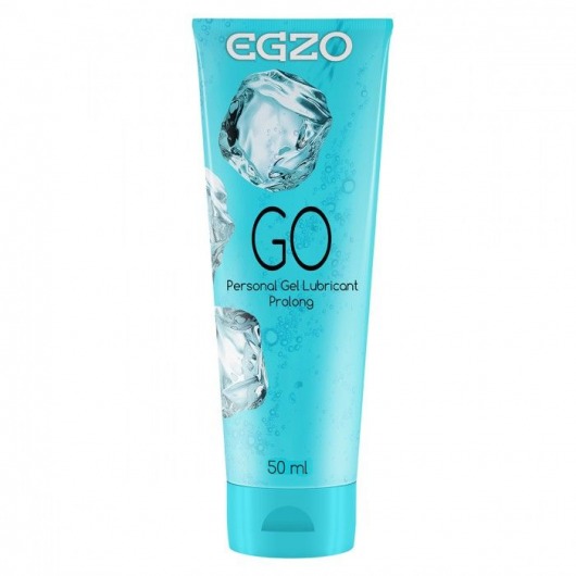 Пролонгирующий лубрикант на водной основе Egzo Go - 50 мл. - EGZO - купить с доставкой в Домодедово