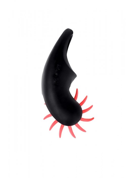 Чёрно-красное эрекционное виброкольцо Erotist - Erotist Adult Toys - в Домодедово купить с доставкой