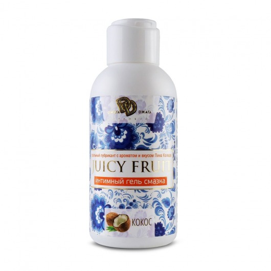 Интимный гель на водной основе JUICY FRUIT с ароматом кокоса - 100 мл. - БиоМед - купить с доставкой в Домодедово