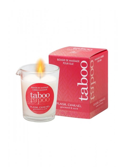 Массажное аромамасло с афродизиаками для женщин RUF Taboo Plaisir charnel - 60 гр. - RUF - купить с доставкой в Домодедово