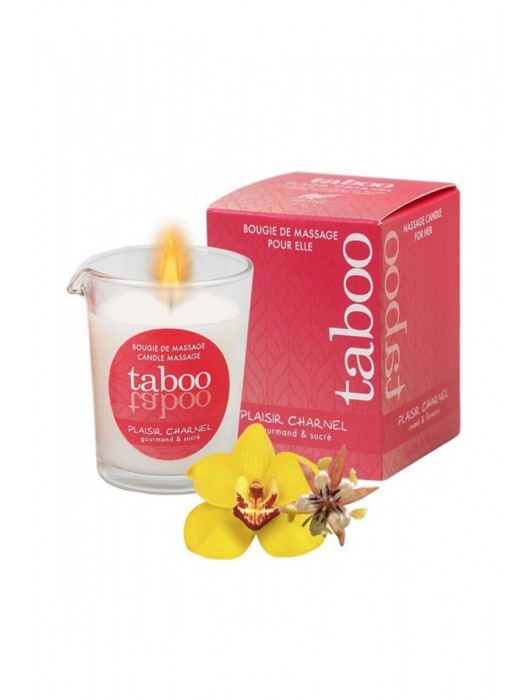 Массажное аромамасло с афродизиаками для женщин RUF Taboo Plaisir charnel - 60 гр. - RUF - купить с доставкой в Домодедово