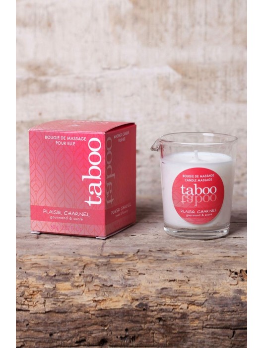 Массажное аромамасло с афродизиаками для женщин RUF Taboo Plaisir charnel - 60 гр. - RUF - купить с доставкой в Домодедово