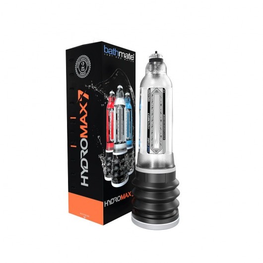 Прозрачная гидропомпа HydroMAX7 - Bathmate - в Домодедово купить с доставкой