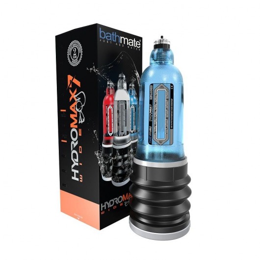 Синяя гидропомпа HydroMAX7 Wide Boy - Bathmate - в Домодедово купить с доставкой