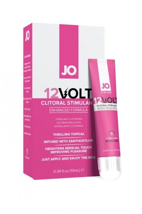 Возбуждающая сыворотка мощного действия JO Volt 12V - 10 мл. - System JO - купить с доставкой в Домодедово