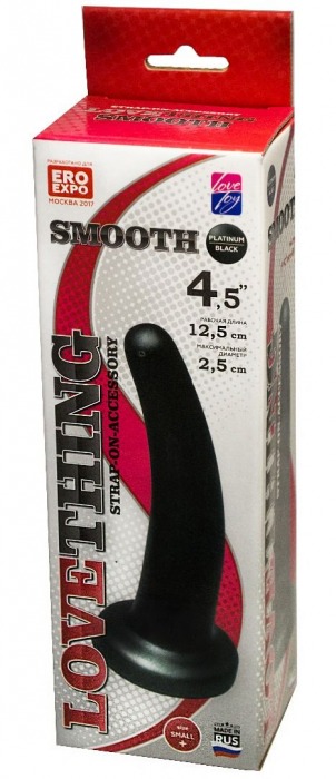 Анальная насадка Smooth - 12,5 см. - LOVETOY (А-Полимер) - купить с доставкой в Домодедово