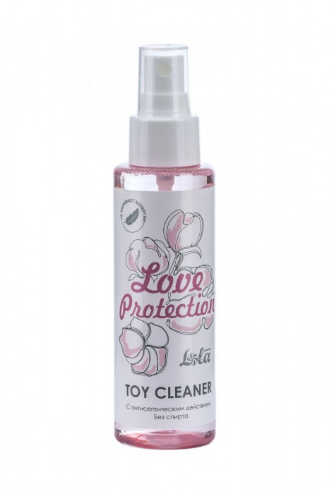 Гигиенический антисептический лосьон Toy cleaner - 110 мл. - Lola Games - купить с доставкой в Домодедово