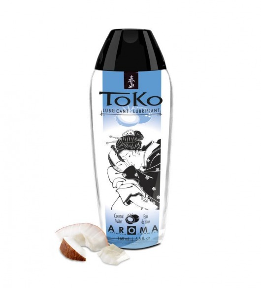 Интимный гель TOKO Cononut Water с ароматом кокоса - 165 мл. - Shunga - купить с доставкой в Домодедово