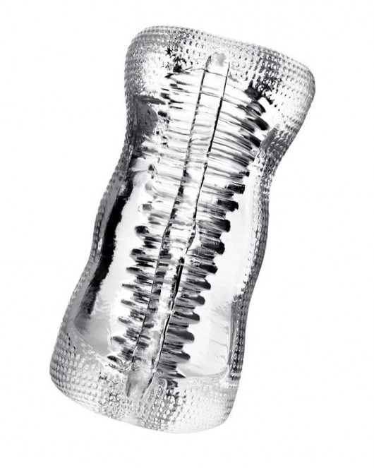 Прозрачный мастурбатор Lingam Asha - ToyFa - в Домодедово купить с доставкой